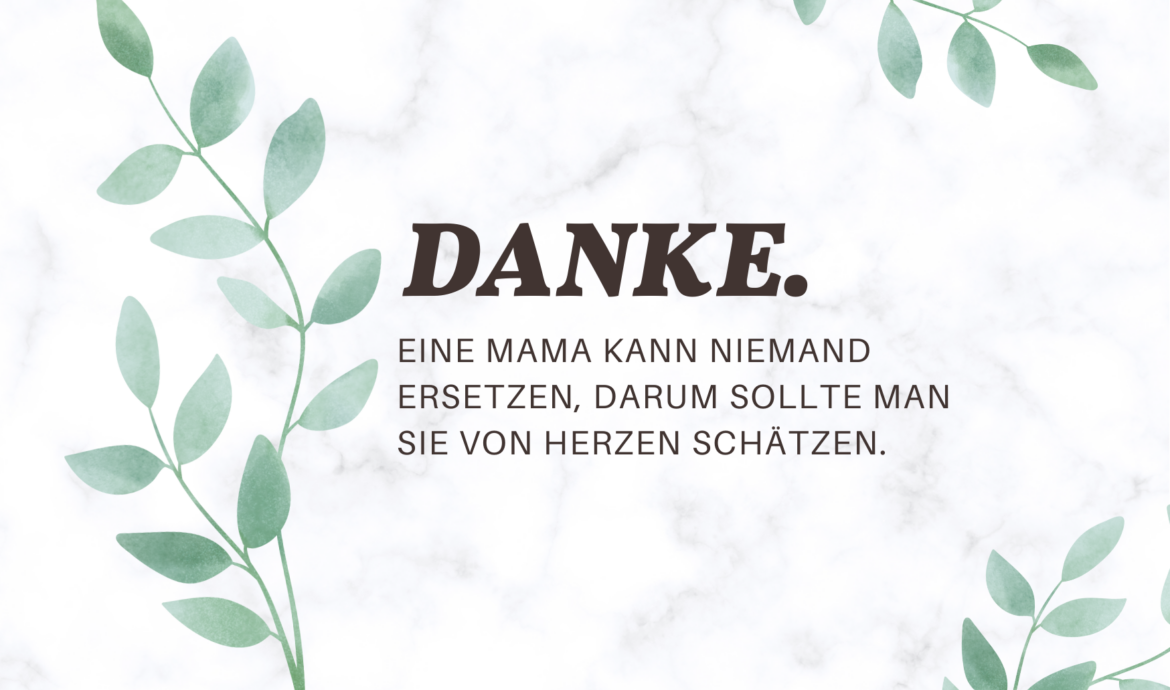 Mama Spruch zum Weinen