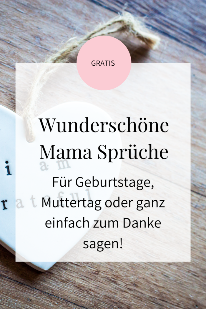 Mama sprüche zum Weinen